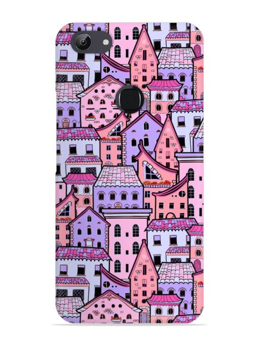 Seamless Pattern Houses Snap Case for Vivo Y81 Zapvi