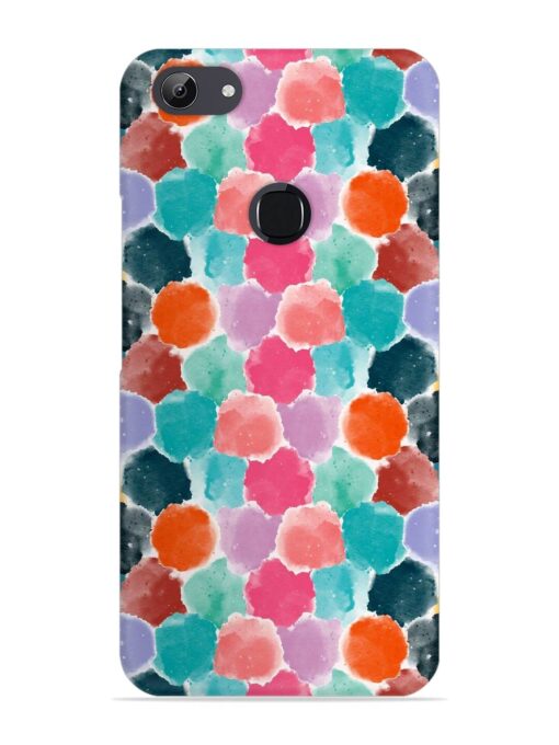 Colorful Seamless Pattern Snap Case for Vivo Y81 Zapvi