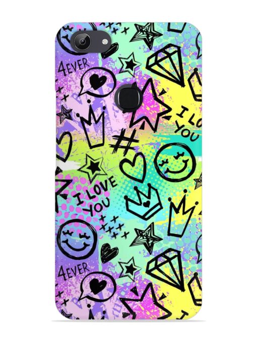 Bright Seamless Pattern Snap Case for Vivo Y81 Zapvi