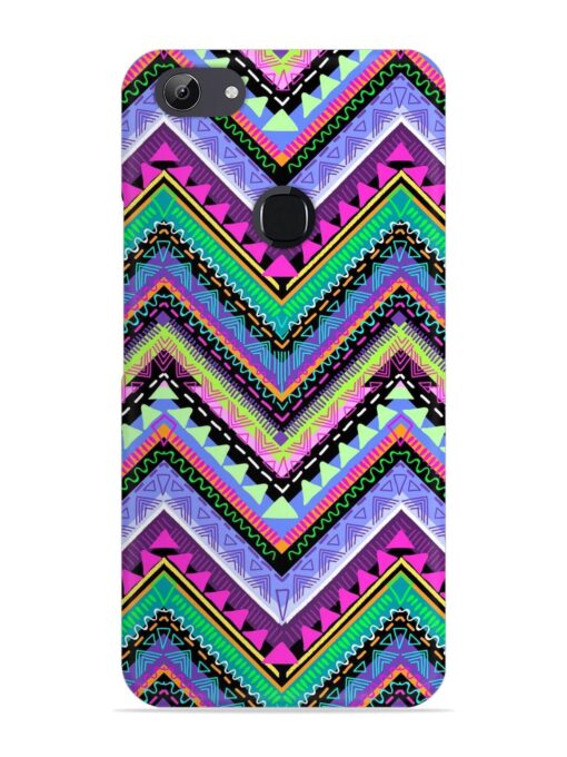 Tribal Aztec Print Snap Case for Vivo Y81 Zapvi