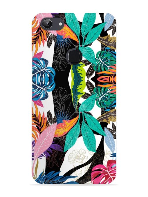 Floral Pattern Bright Snap Case for Vivo Y81 Zapvi