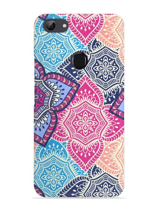 Ethnic Floral Seamless Snap Case for Vivo Y81 Zapvi