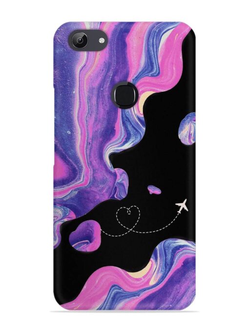 Glitter Art Snap Case for Vivo Y81 Zapvi