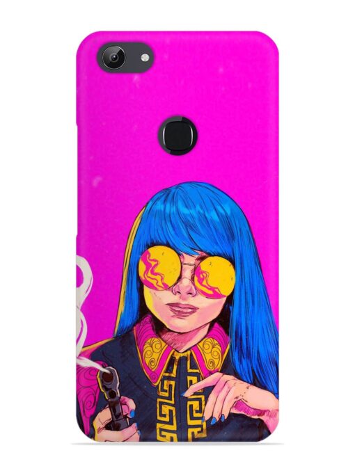 Aesthetic Anime Girl Snap Case for Vivo Y81 Zapvi