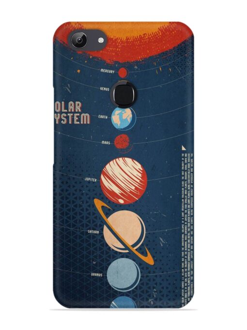 Solar System Vector Snap Case for Vivo Y81