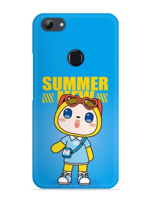 Summer Mew Cartoon Snap Case for Vivo Y81