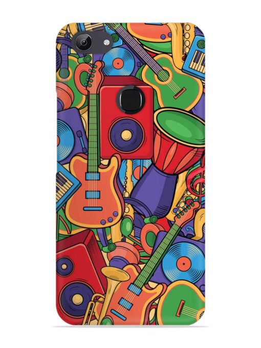 Colorful Music Art Snap Case for Vivo Y81 Zapvi