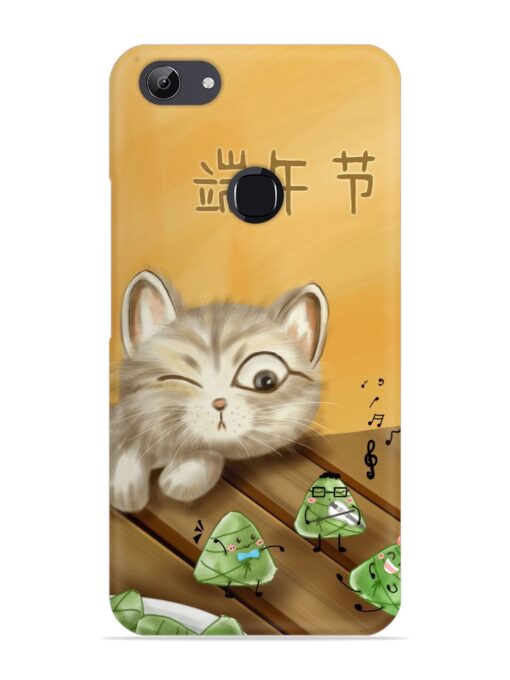 Cat Scorpion Dancing Snap Case for Vivo Y81 Zapvi