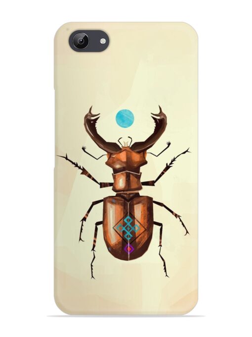 Stag Beetle Vector Snap Case for Vivo Y81I Zapvi