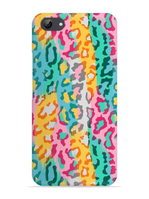 Seamless Vector Colorful Snap Case for Vivo Y81I Zapvi