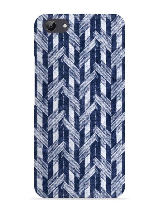 Abstract Herringbone Motif Snap Case for Vivo Y81I Zapvi