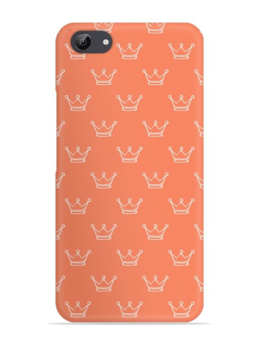 Hand Drawn Crown Snap Case for Vivo Y81I Zapvi