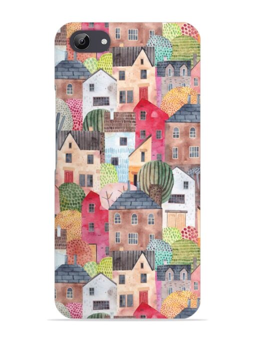 Abstract Seamless Pattern Snap Case for Vivo Y81I Zapvi