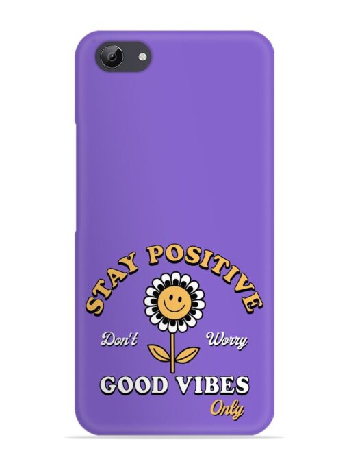 Retro Positive Flower Snap Case for Vivo Y81I Zapvi