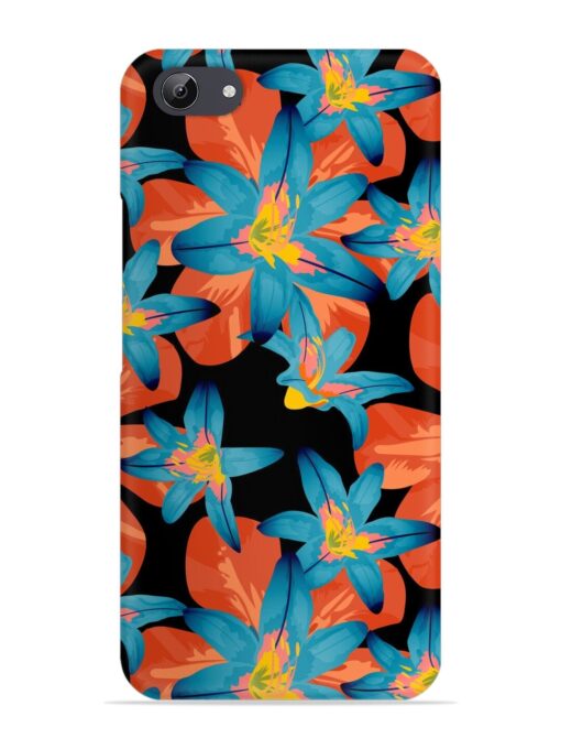 Philippine Flowers Seamless Snap Case for Vivo Y81I Zapvi