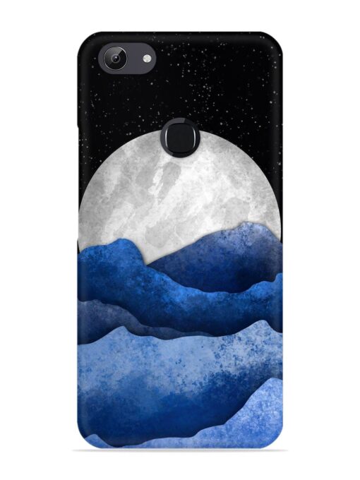 Full Moon Mountain Vector Snap Case for Vivo Y83 Zapvi