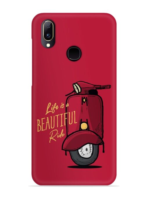 Life Is Beautiful Rides Snap Case for Vivo Y83 Pro Zapvi