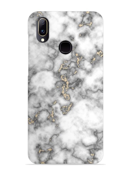 Gray And Gold Marble Snap Case for Vivo Y83 Pro Zapvi