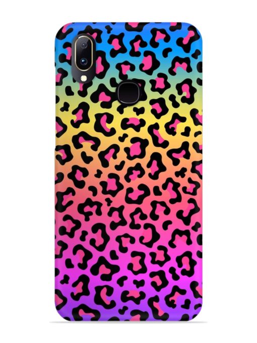 Neon Rainbow Colored Snap Case for Vivo Y83 Pro Zapvi