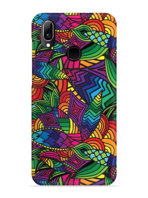 Abstract Multicolor Seamless Snap Case for Vivo Y83 Pro Zapvi