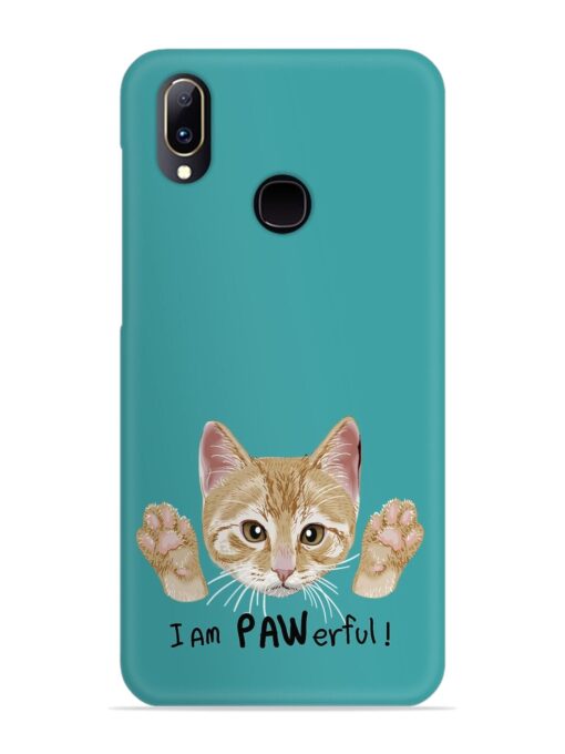 Typography Slogan Cat Snap Case for Vivo Y83 Pro Zapvi