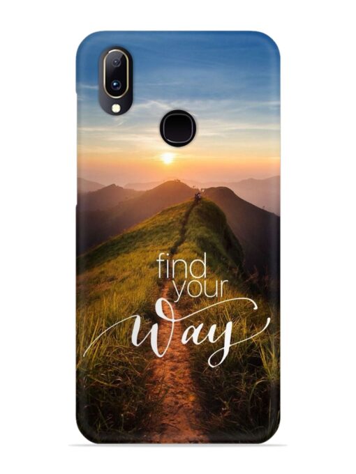 Find Your Way Snap Case for Vivo Y83 Pro Zapvi