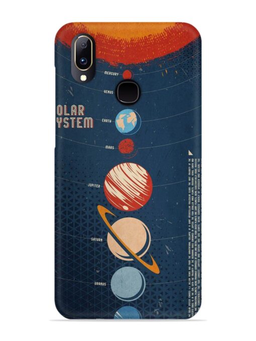 Solar System Vector Snap Case for Vivo Y83 Pro Zapvi