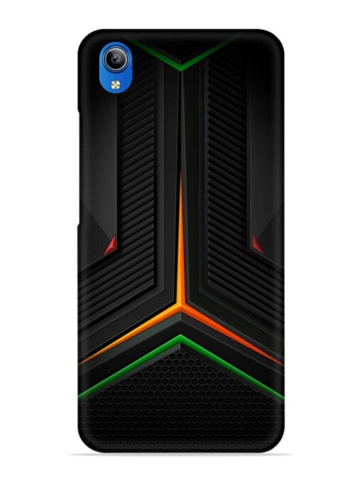 Orange Triangle Light Snap Case for Vivo Y90 Zapvi