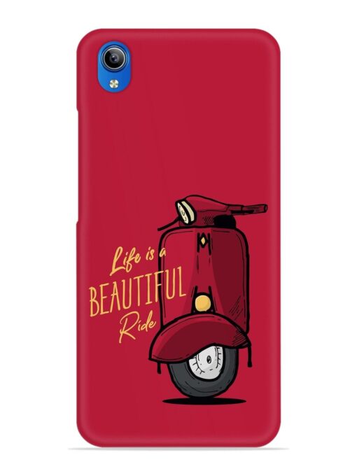 Life Is Beautiful Rides Snap Case for Vivo Y90 Zapvi