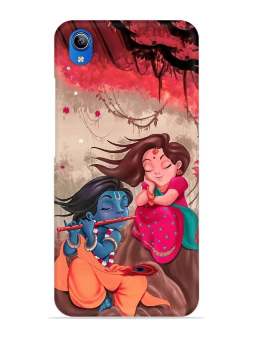 Radhe Krishna Water Art Snap Case for Vivo Y90 Zapvi