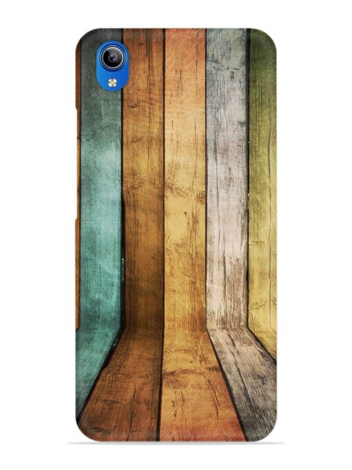 Wooden Realistic Art Snap Case for Vivo Y90 Zapvi