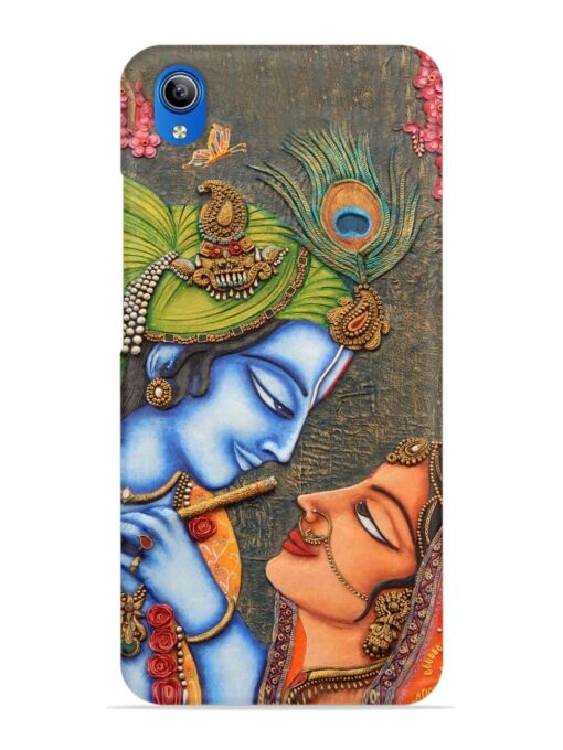 Lord Radha Krishna Flute Art Snap Case for Vivo Y90 Zapvi