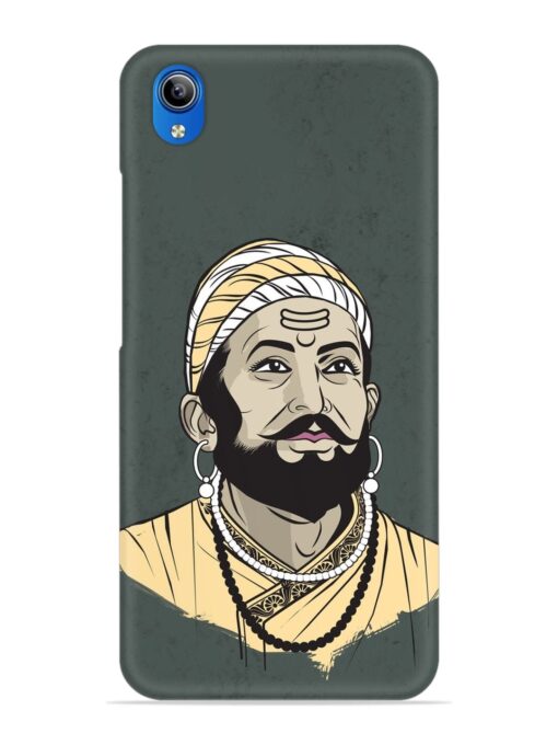 Shivaji Maharaj Vector Art Snap Case for Vivo Y90 Zapvi