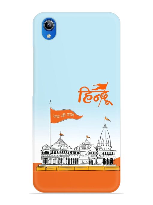 Ram Mandir Hindu Snap Case for Vivo Y90