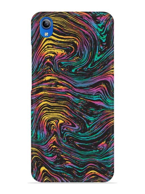 Abstract Liquid Colors Snap Case for Vivo Y90 Zapvi