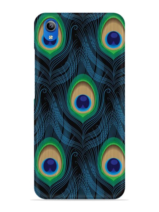 Seamless Pattern Peacock Snap Case for Vivo Y90