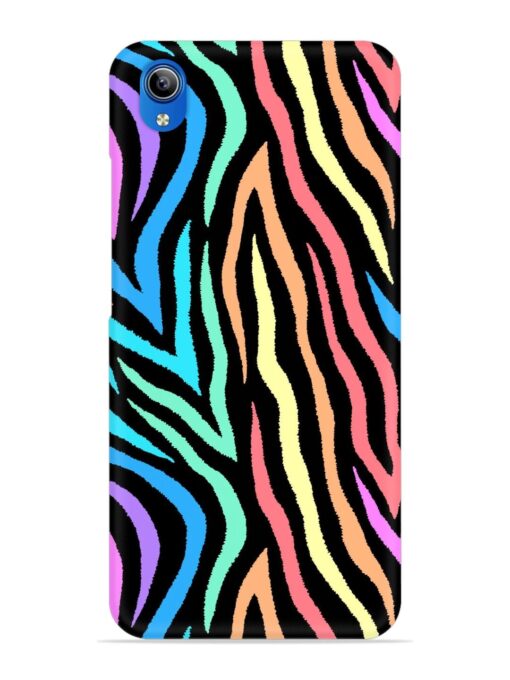 Colorful Abstract Zebra Snap Case for Vivo Y90 Zapvi