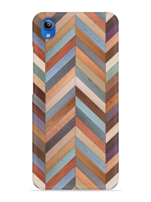 Seamless Wood Parquet Snap Case for Vivo Y90