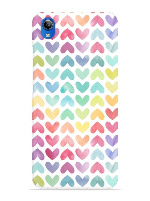 Seamless Colorful Watercolor Snap Case for Vivo Y90 Zapvi