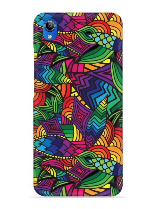 Abstract Multicolor Seamless Snap Case for Vivo Y90 Zapvi