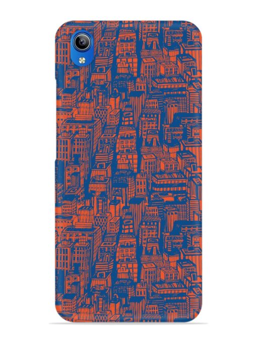 Hand Drawn Seamless Snap Case for Vivo Y90 Zapvi