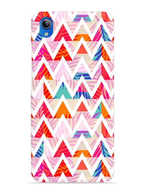 Abstract Triangle Background Snap Case for Vivo Y90 Zapvi