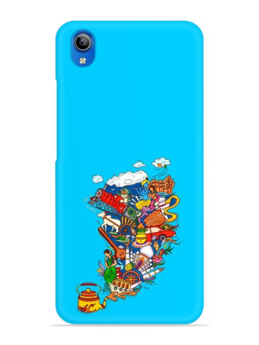 Vector Design Indian Snap Case for Vivo Y90 Zapvi