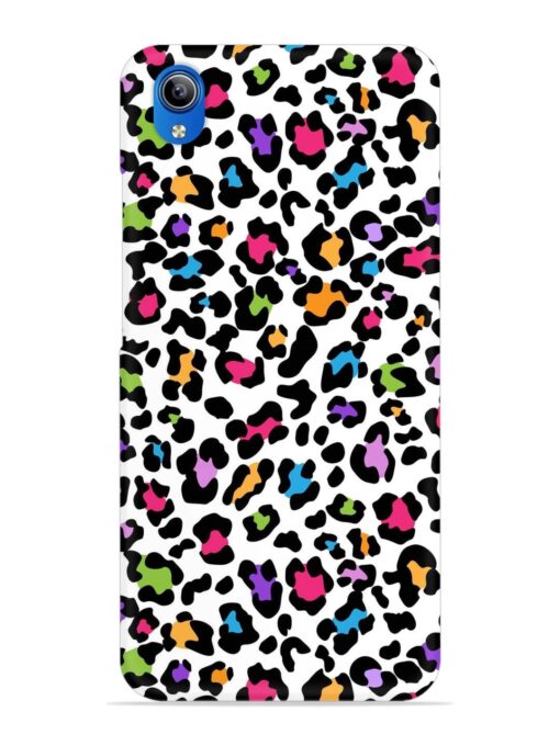 Seamless Leopard Pattern Snap Case for Vivo Y90