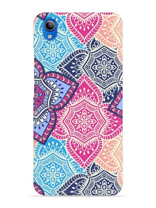 Ethnic Floral Seamless Snap Case for Vivo Y90