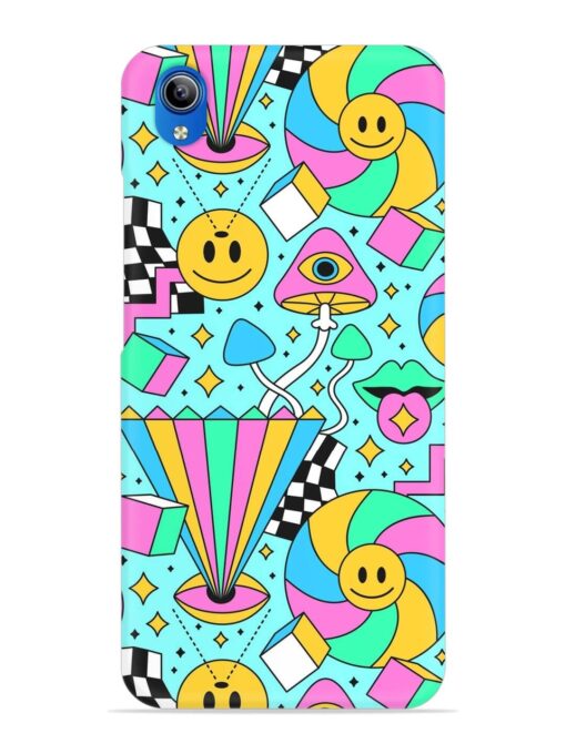 Trippy Rainbow 60S Snap Case for Vivo Y90