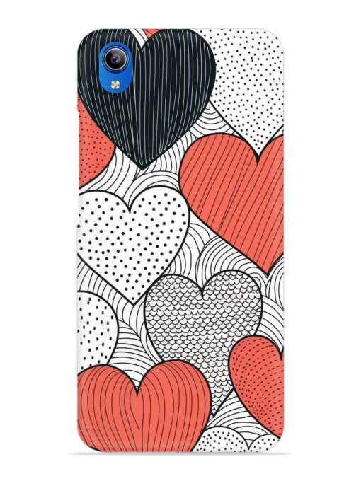 Girly Heart Seamless Snap Case for Vivo Y90