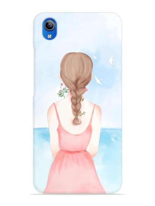 Watercolor Girl Vector Snap Case for Vivo Y90