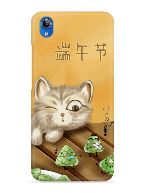 Cat Scorpion Dancing Snap Case for Vivo Y90 Zapvi