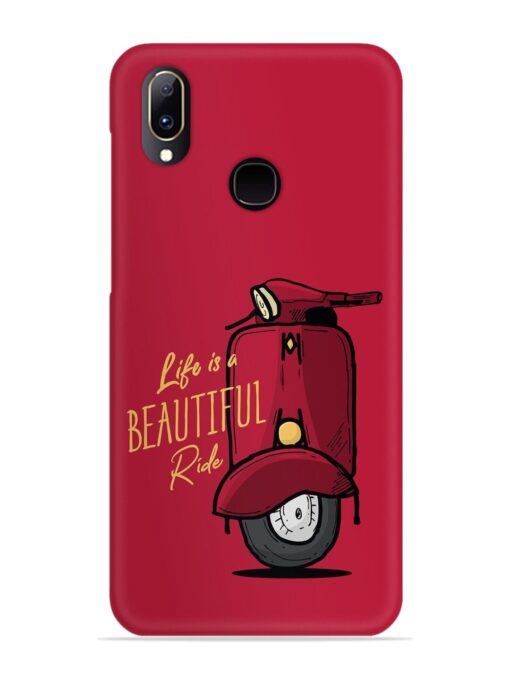 Life Is Beautiful Rides Snap Case for Vivo Y91 Zapvi